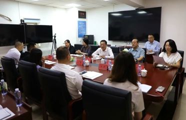 首都实业领导到北京保总海淀分公司调研指导工作